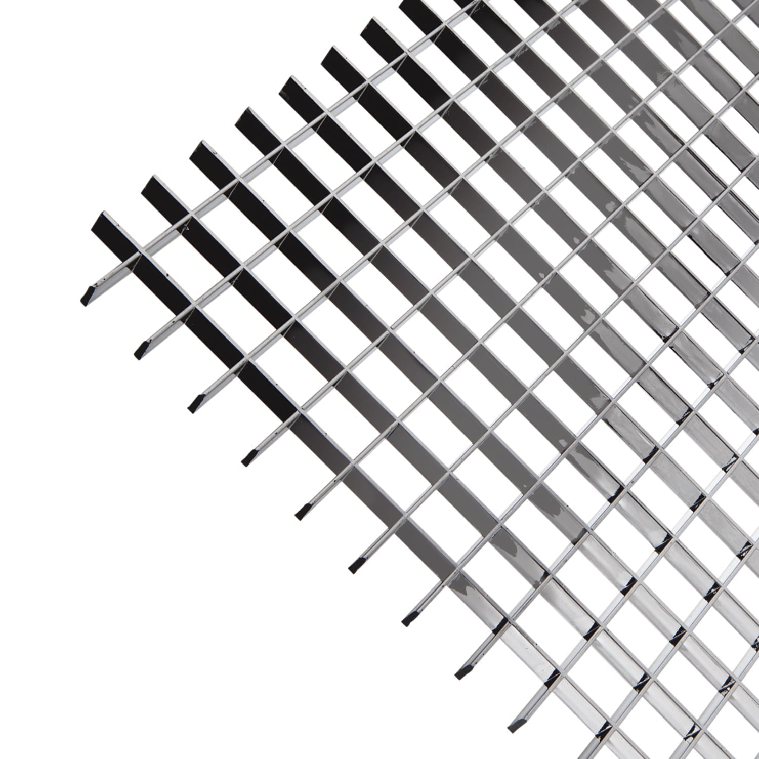 Curated visual reference: Picture Idea: Egg Crate Lighting Panels White Silver Styrene Louvers