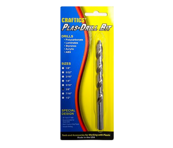 Plastic Drill Bit - 3/8"