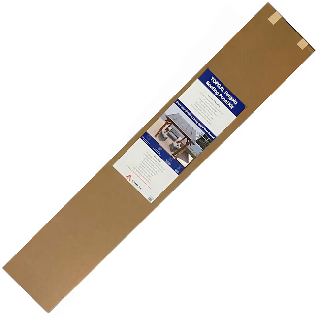 Bronze Multiwall Polycarbonate Pergola Kit 10' x 10' (8mm)