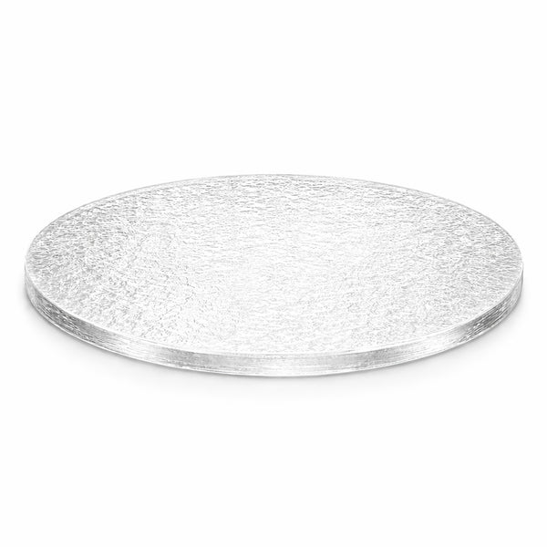 Clear Adobe Pattern Acrylic/Plexiglass Circle