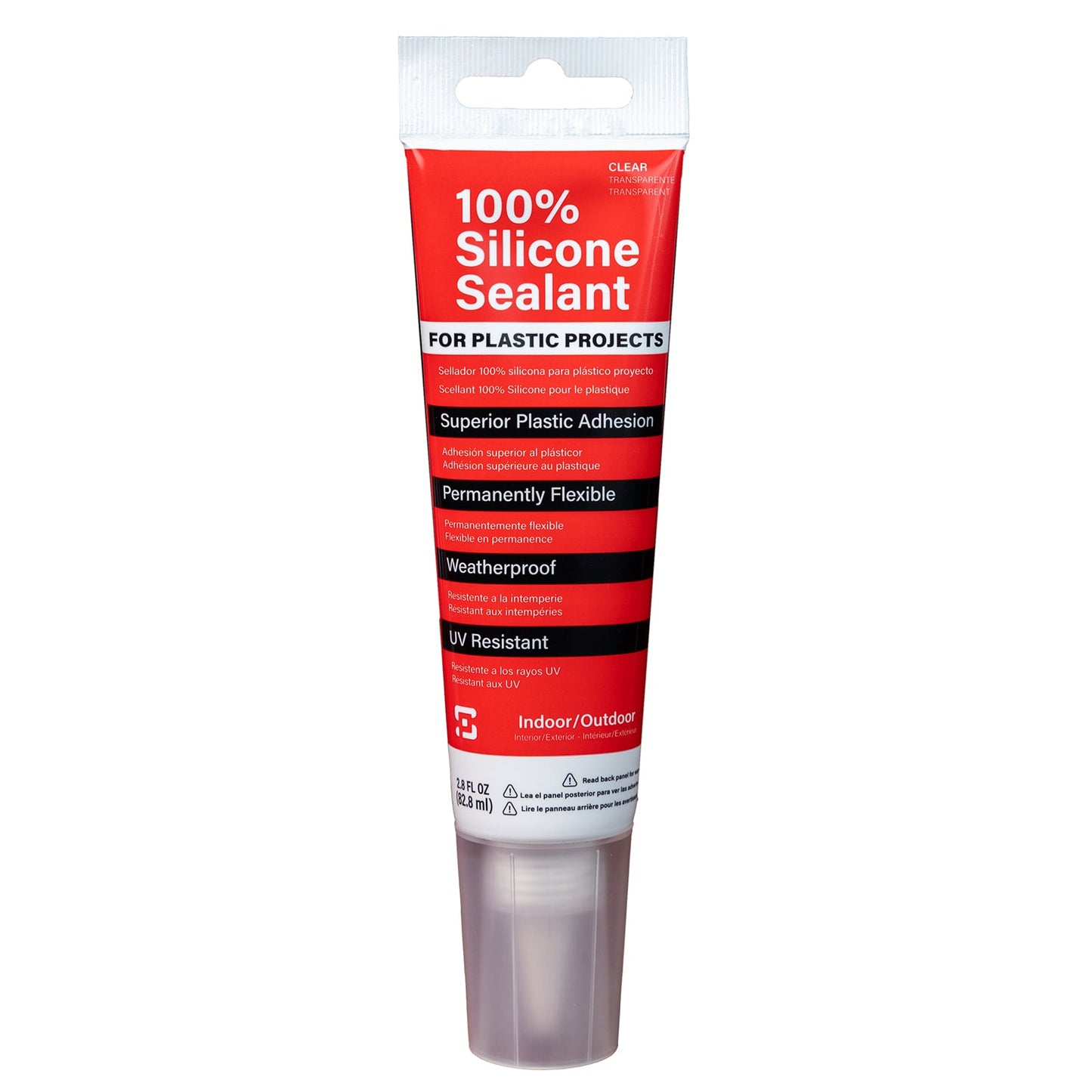 Clear Polymershapes Silicone Sealant Tube