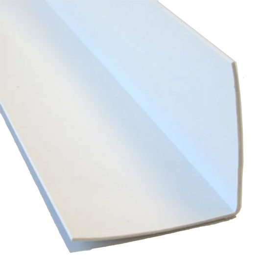EZ Liner White PVC Outside Corner Trim - 8'