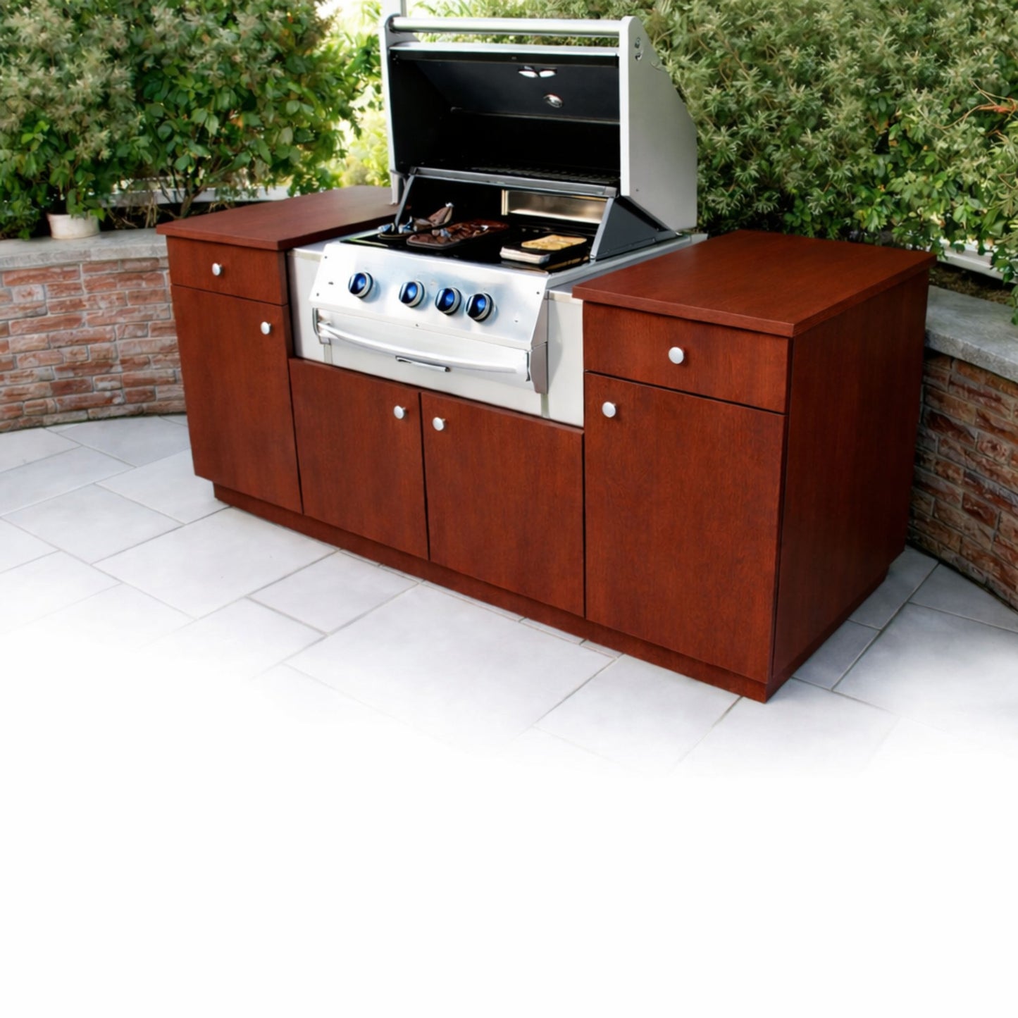 Brown Wood Grain HDPE Sheet