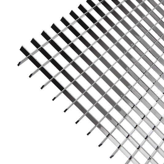 Silver Egg Crate Styrene Lighting Panel