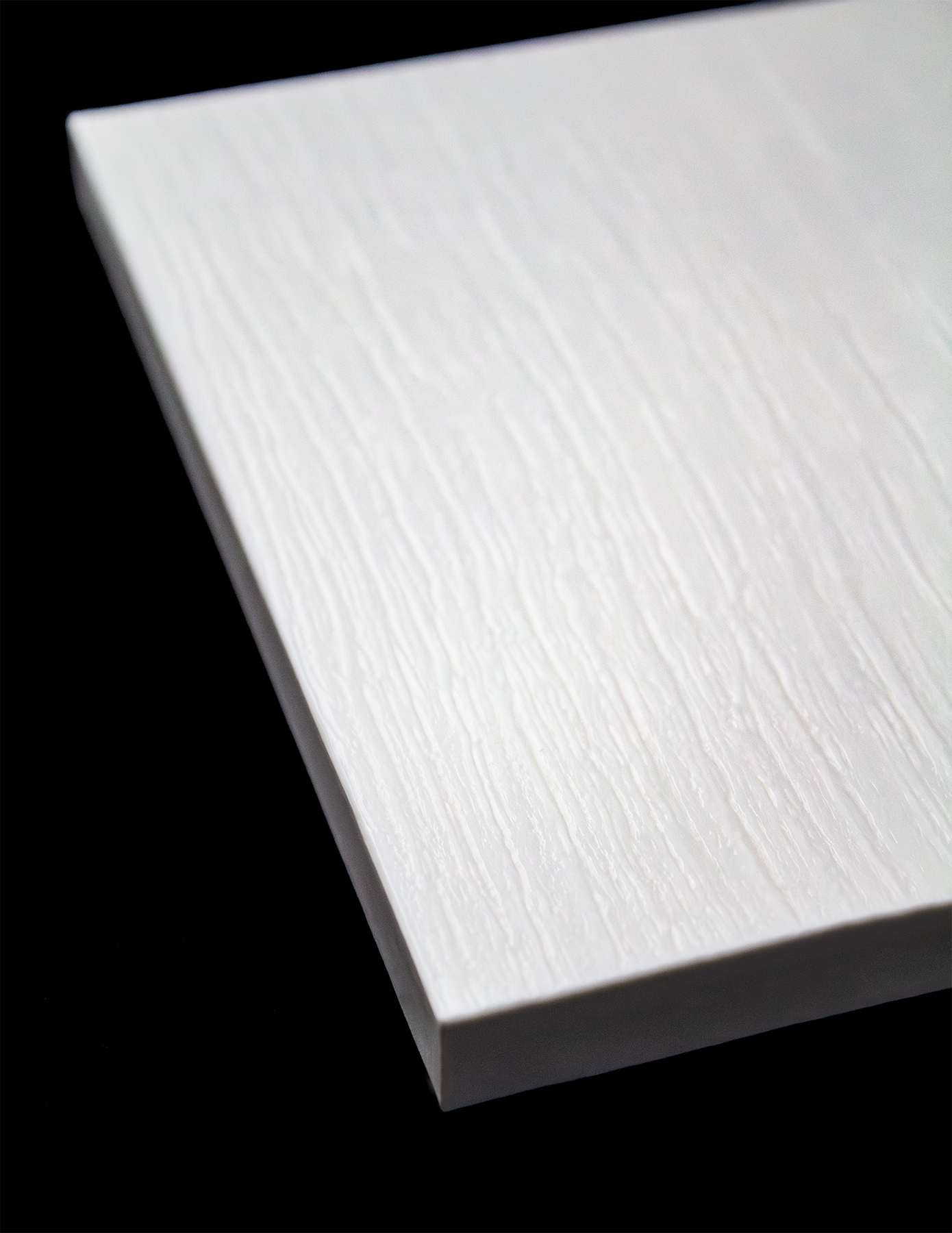White Wood Grain HDPE Sheet