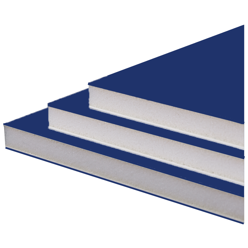 Blue foam board with white core for school projects and displays