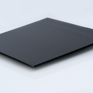 4mm (0.157") Black Corrugated 48" x 96"