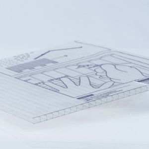 1/4" Clear Twinwall Polycarbonate Cut-to-Size