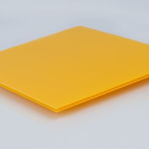 Yellow Corrugated Plastic - Coroplast